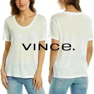 NWT VINCE Scoop Neck Loose Fit Tee